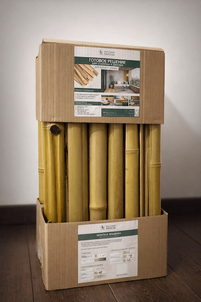 Половинки бамбука 50 см - фото 3